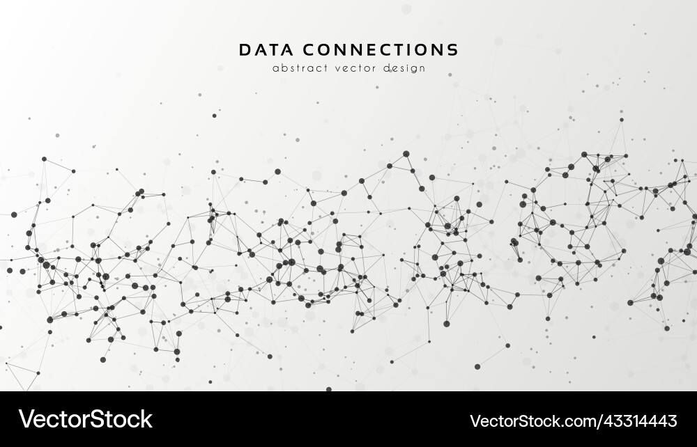 Abstract mesh background futuristic Vector Image