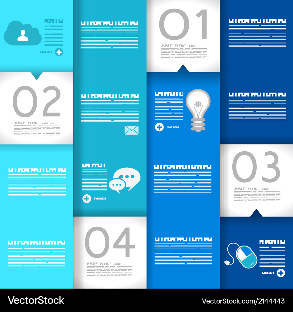 Data Visualization Background vector image