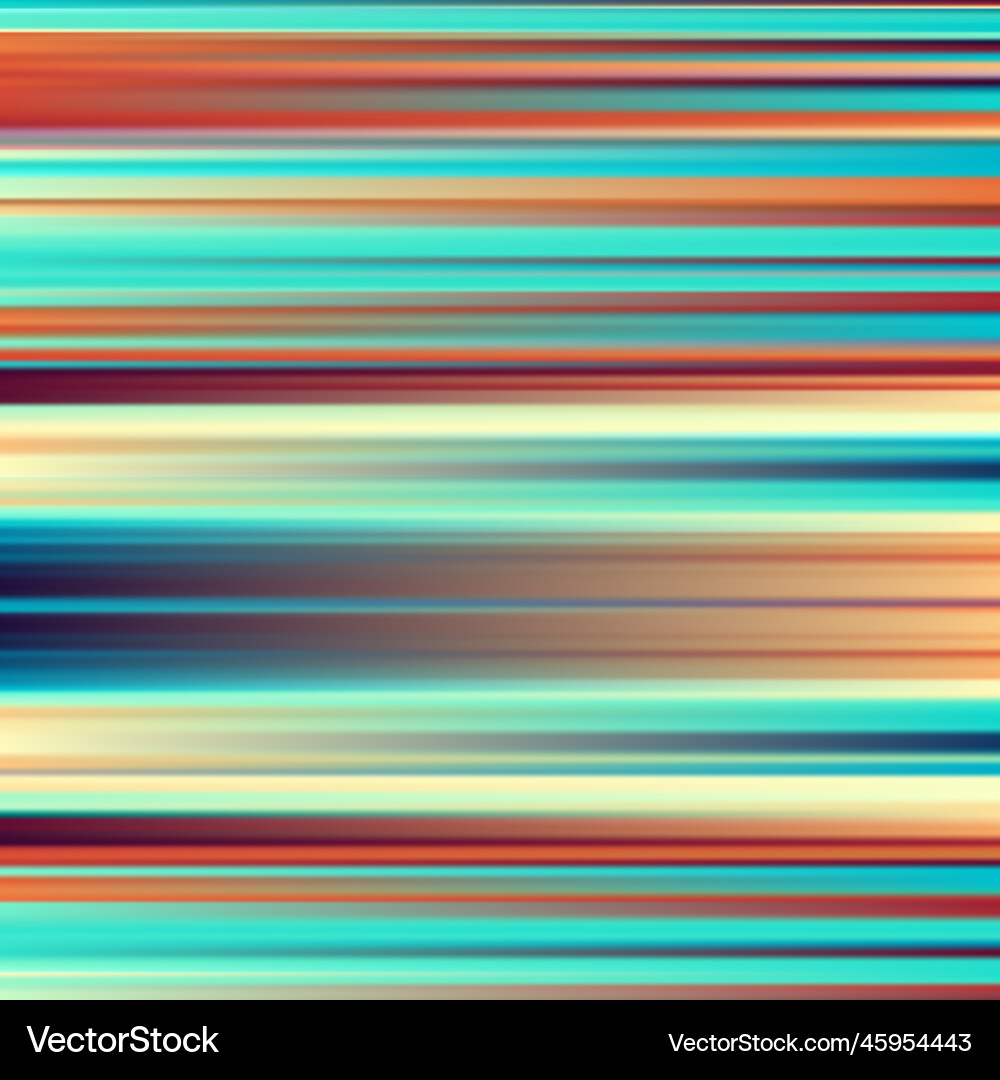 Image with horizontal defocused thin lines Vector Image