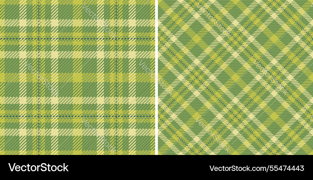 Plaid pattern background of texture seamless vector image