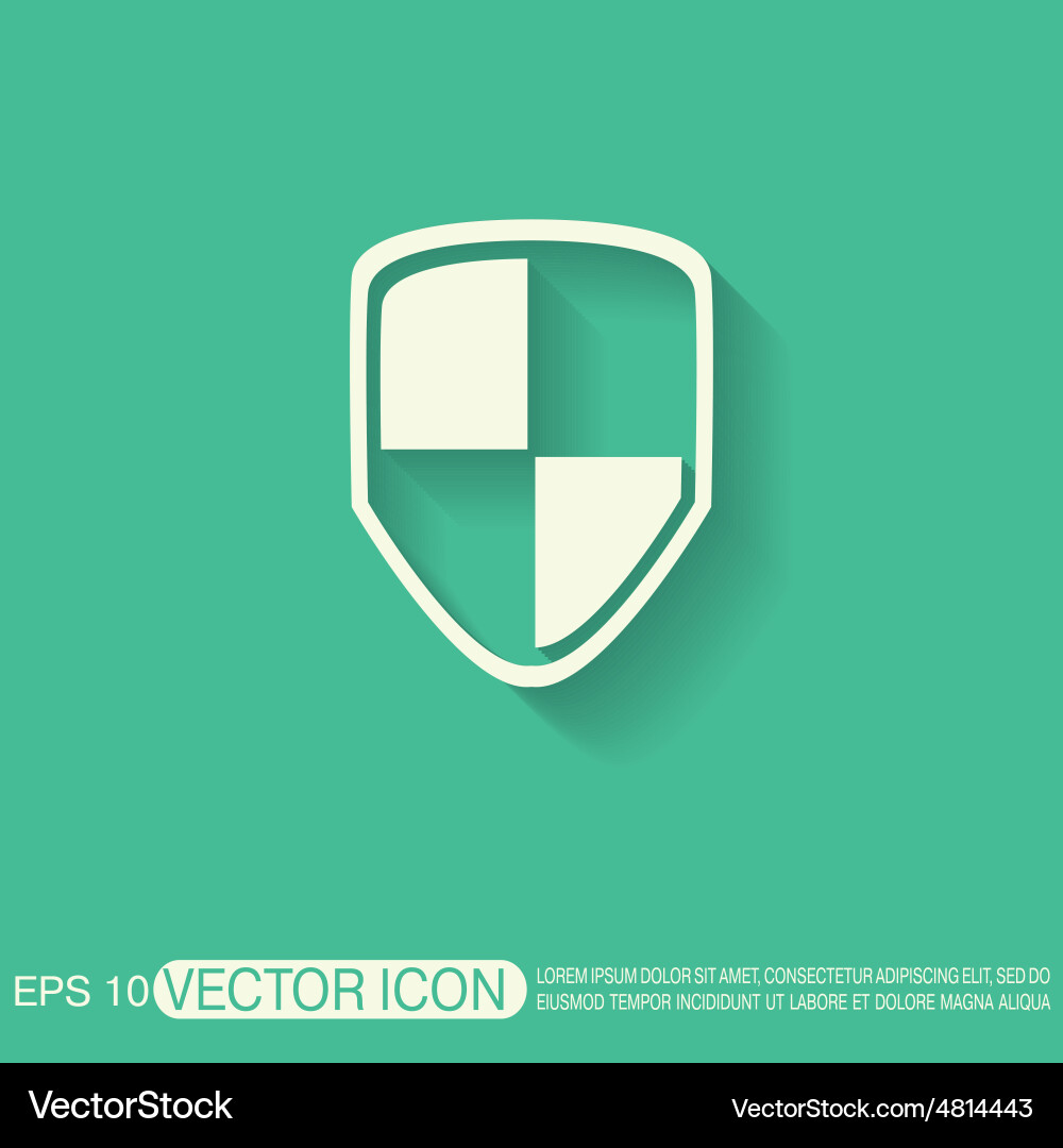 Protect shield icon (4814443) – Royalty-Free Vector | VectorStock