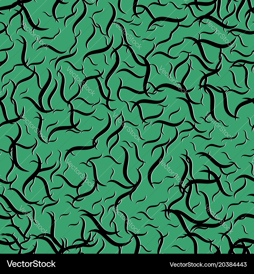 Worm Pattern Seamless vector image