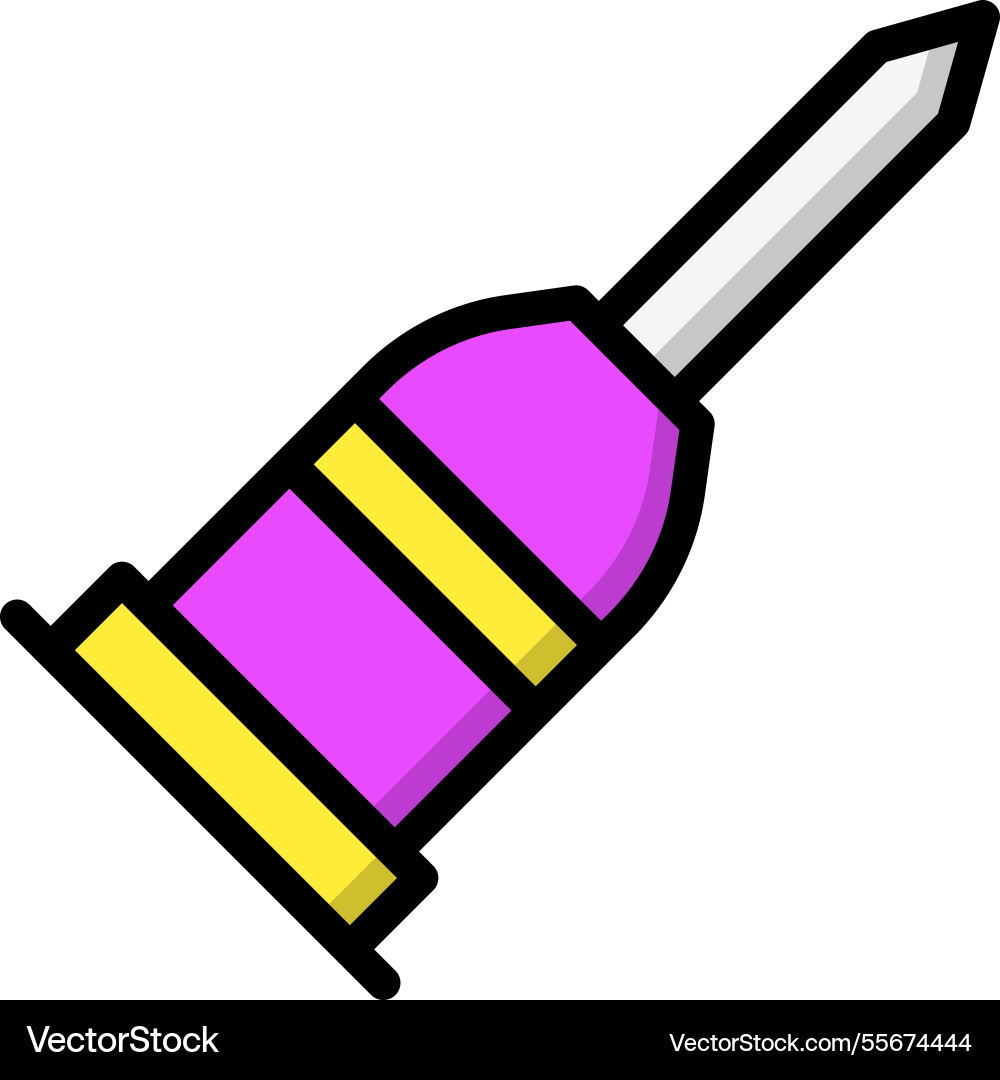 Chisel icon design Vector Image