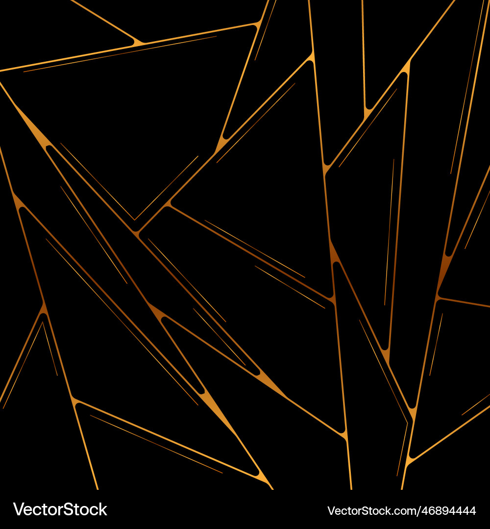 Luxury golden grid pattern abstract tech Luxury golden grid pattern abstract tech vector image