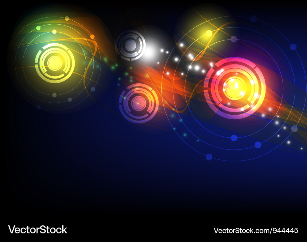 Abstract layout design vector image