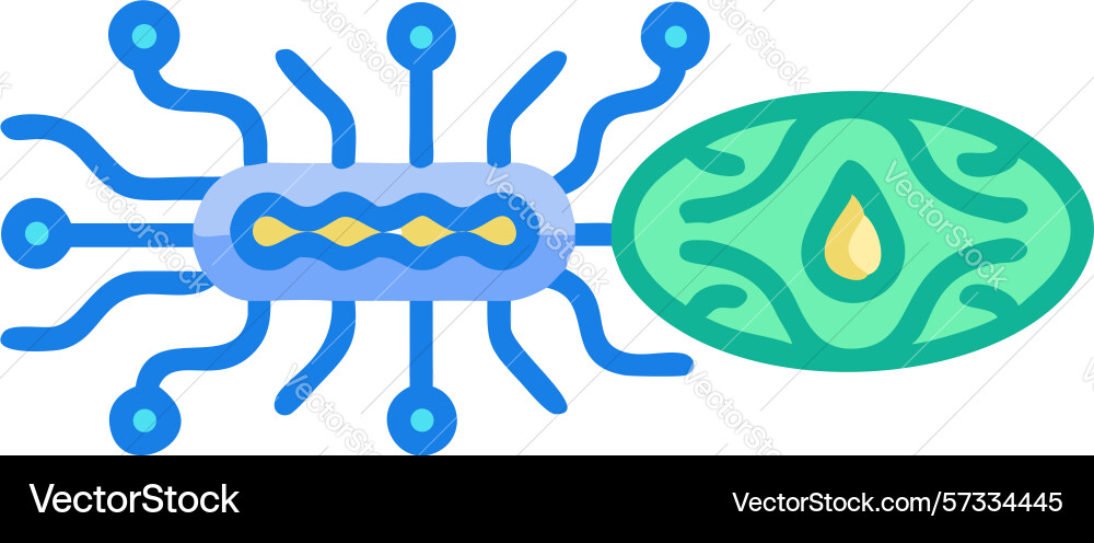 Brain circuitry for artificial intelligence and vector image