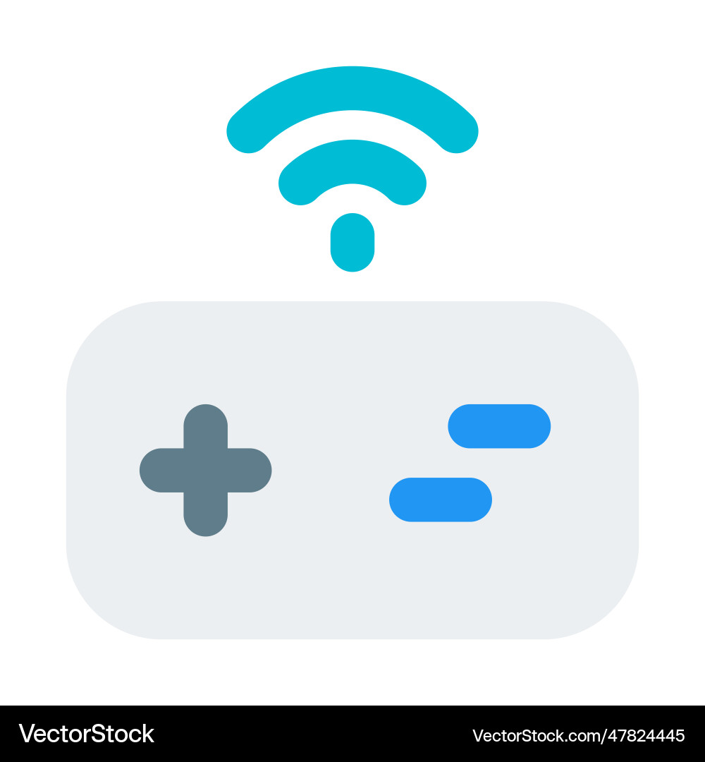 Commonly used for controlling gaming software vector image