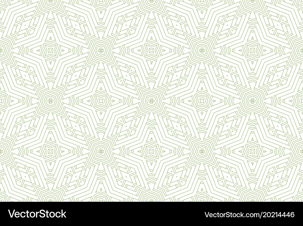 Geometric Retro Pattern vector image