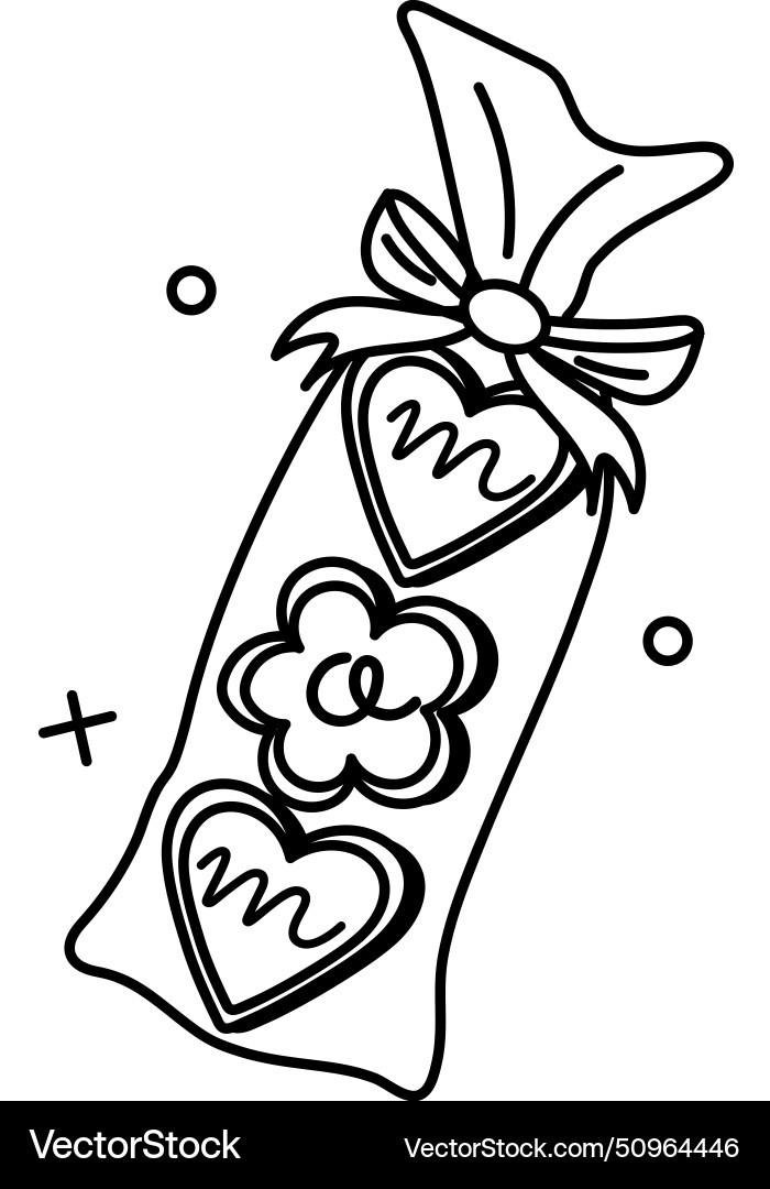 Goody pouch Royalty Free Vector Image - VectorStock