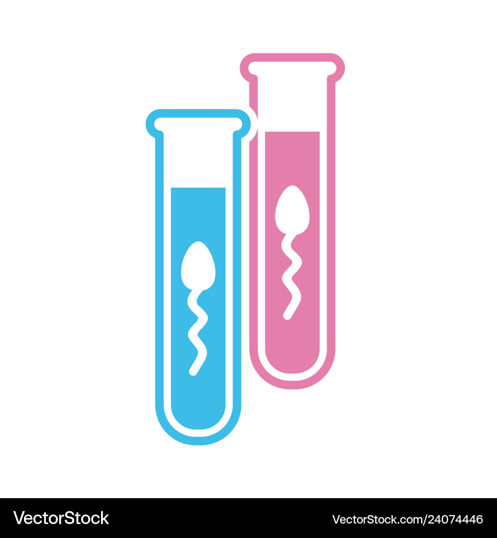 Ivf icon on background for graphic and web design vector image