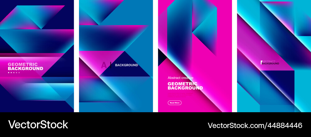 Set of abstract backgrounds - overlapping Set of abstract backgrounds - overlapping Vector Image