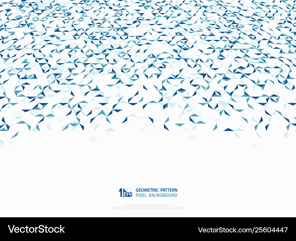 Abstract blue triangle technology pattern design Abstract blue triangle technology pattern design vector image