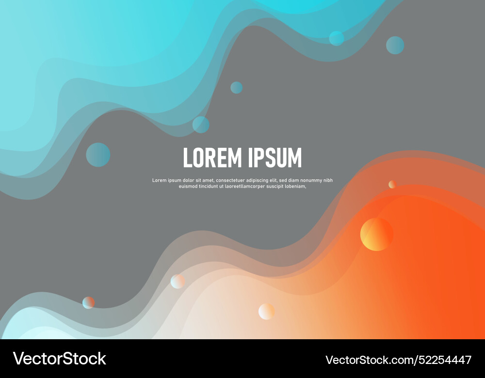 Gradient transparent wave shape background Gradient transparent wave shape background vector image