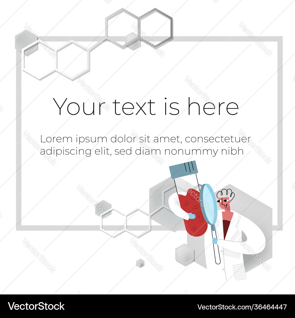 Image template frame for slide design Image template frame for slide design vector image