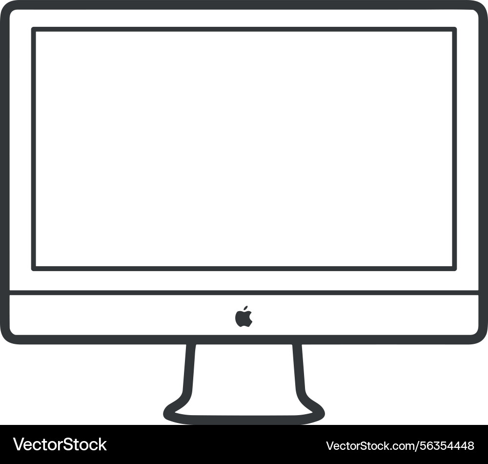 Computer icon symbol image Vector Image