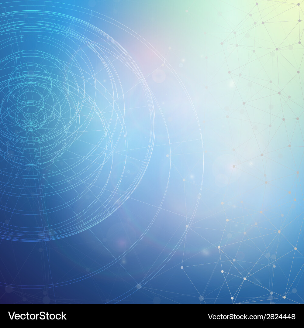 Conceptual design template abstract background vector image