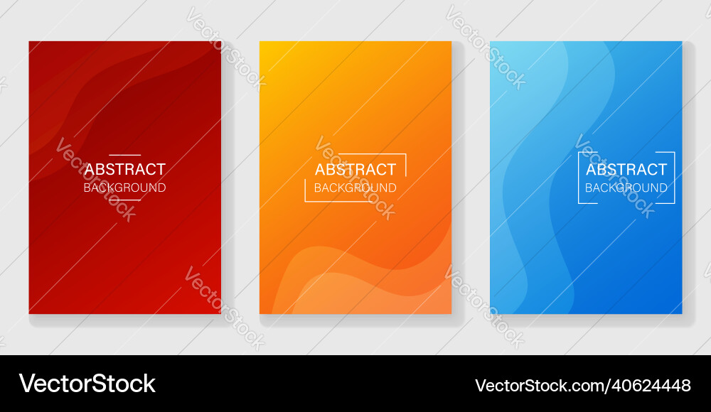Dynamic Color Wave Background Vector Image