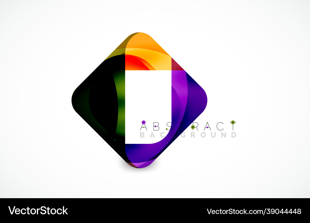 Minimal background abstract square shape Minimal background abstract square shape vector image