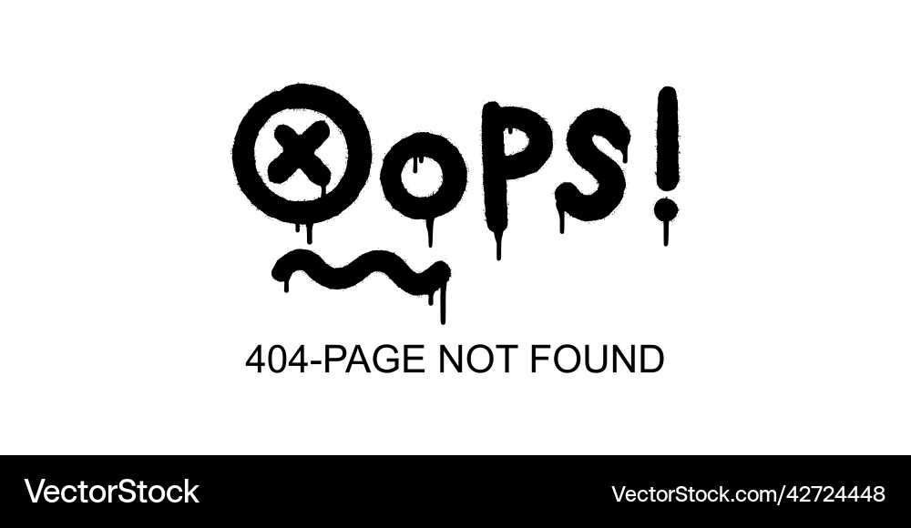 Seite nicht gefunden Fehler 404 System-Updates Seite nicht gefunden Fehler 404 System-Updates Vektorbild