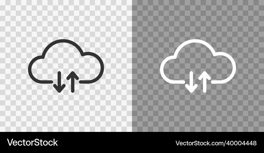 Web cloud storage set icon datum button for app Web cloud storage set icon datum button for app vector image