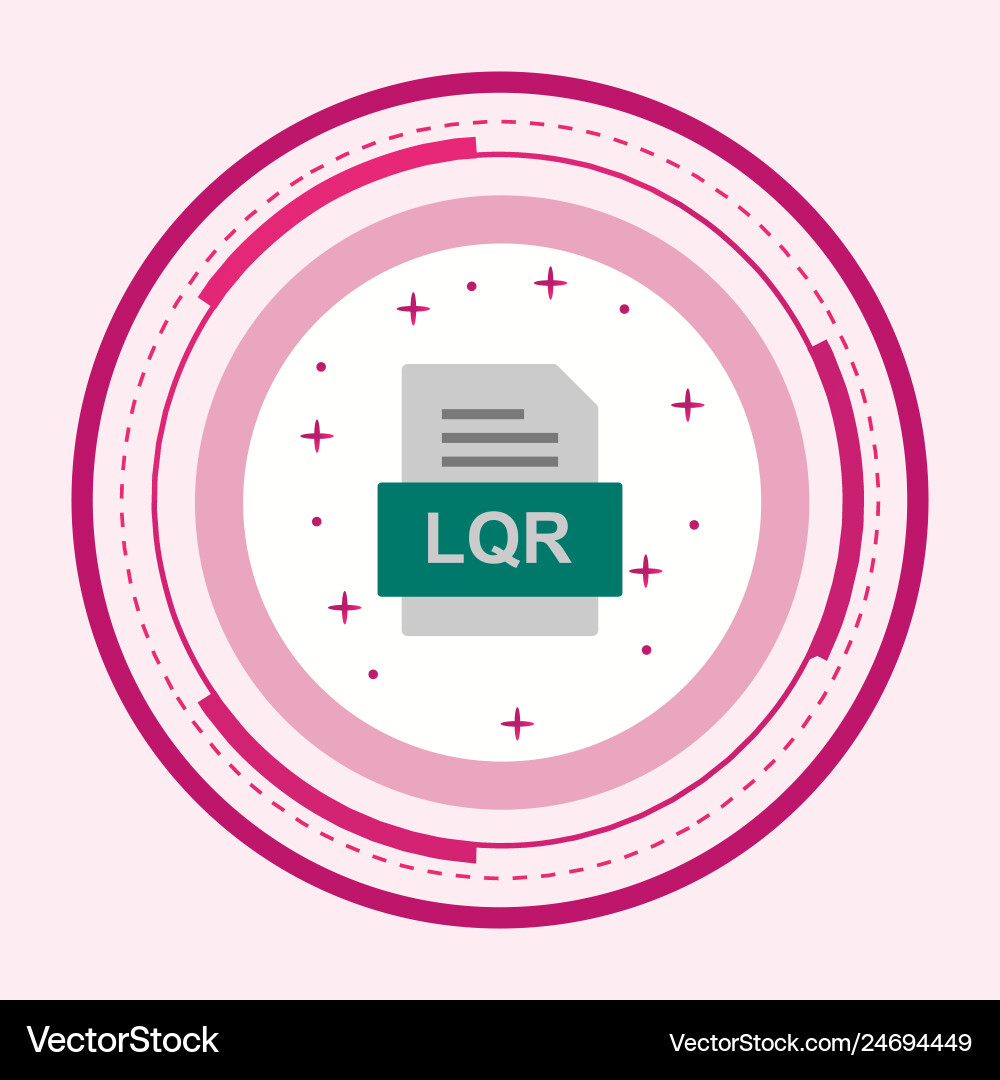 Qr file document icon vector image