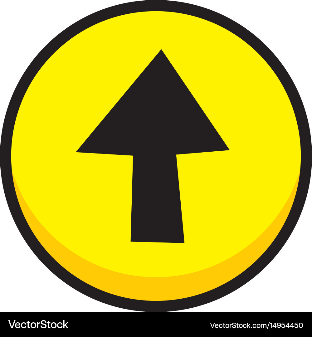 Arrow video game asset menu icon button layer art Vector Image