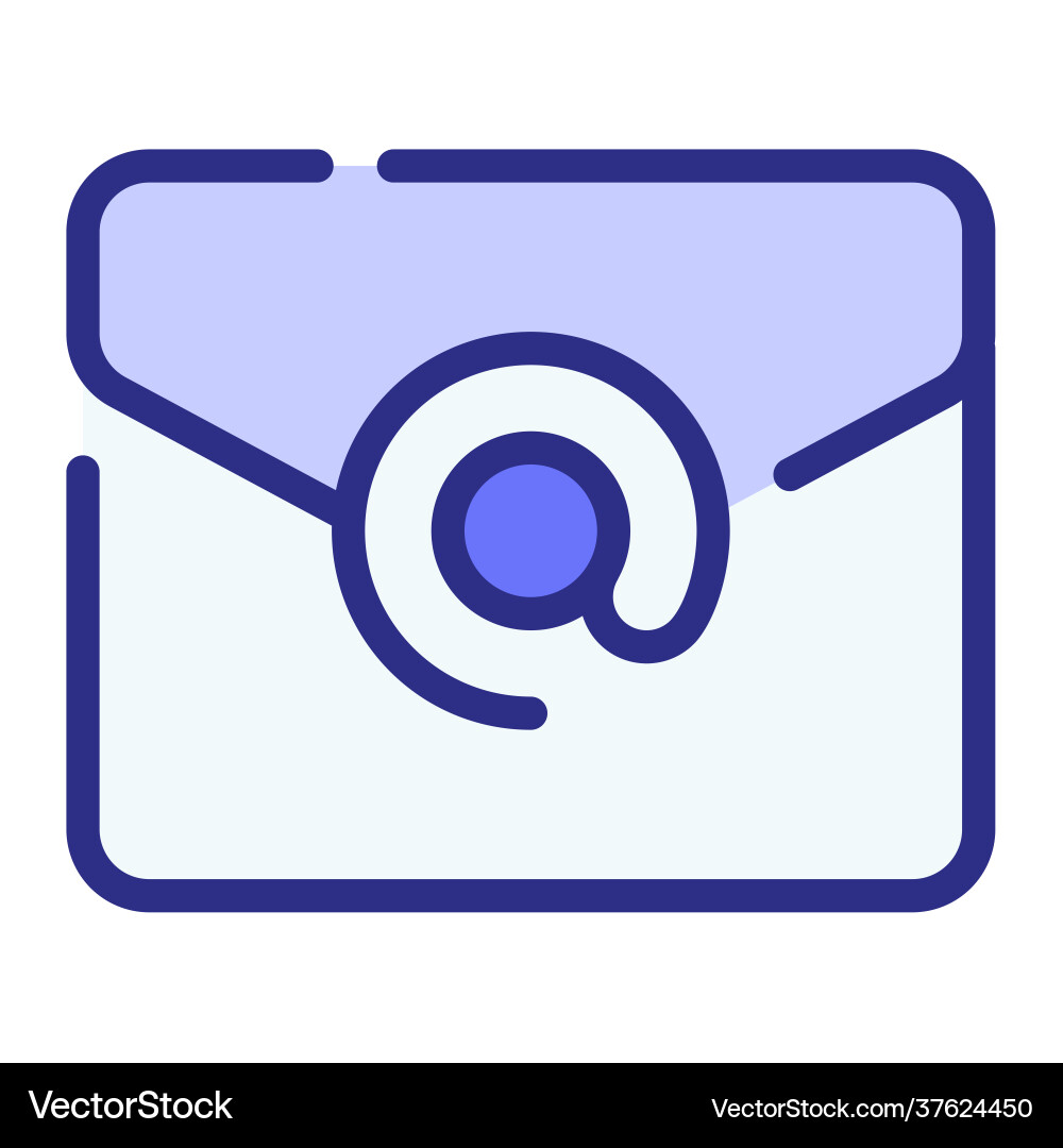 Email internet message mail single isolated icon Email internet message mail single isolated icon vector image