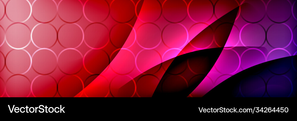 Fluid gradient neon color waves abstract Fluid gradient neon color waves abstract vector image