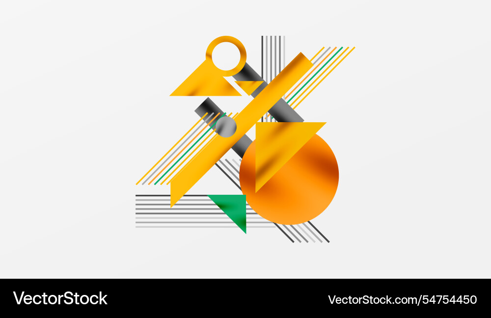 Geometric background showcasing sharp lines Geometric background showcasing sharp lines vector image
