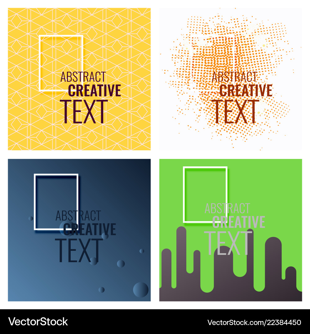 Modern abstract circle geometric design pattern Vector Image