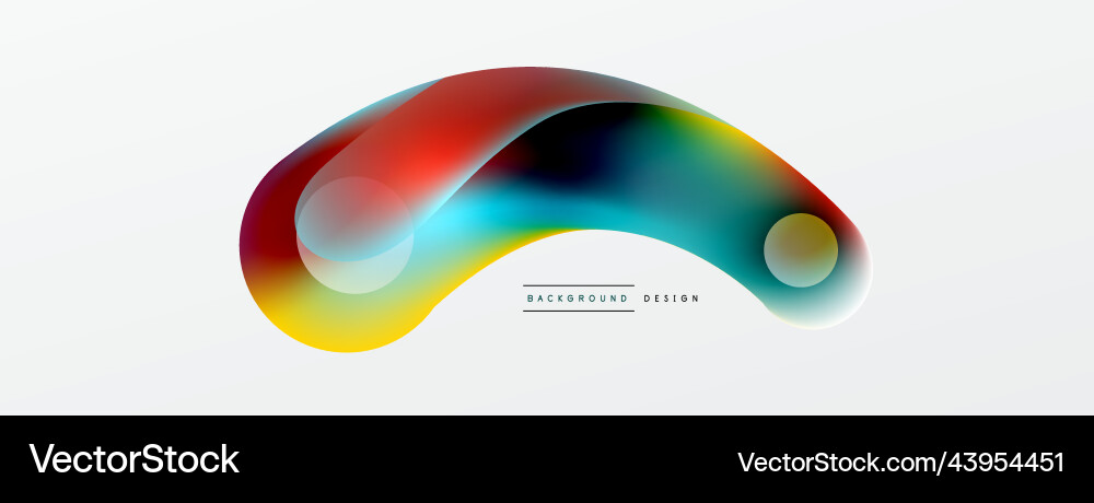 Fluid abstract background round shapes and circle Fluid abstract background round shapes and circle Vector Image
