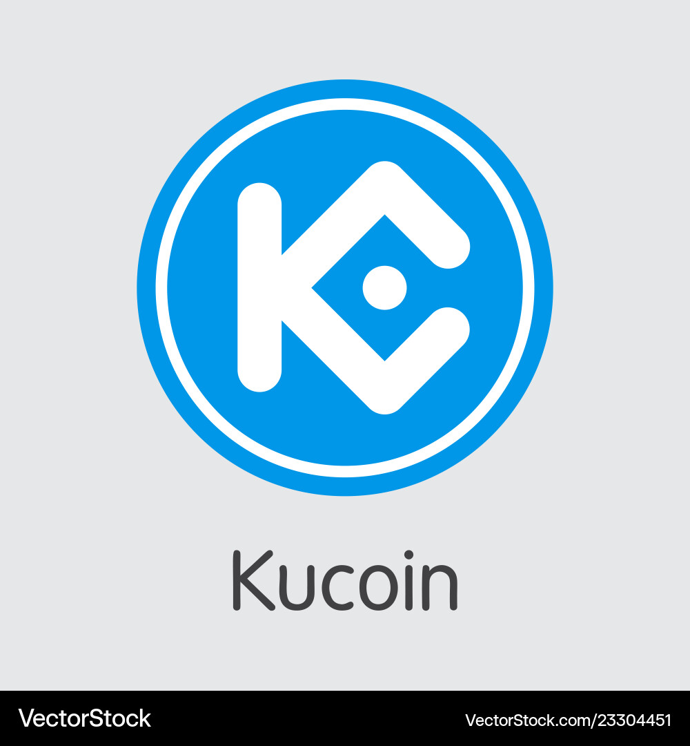 KuCoin Cryptocurrency Exchange – Royalty-Free Vector | VectorStock