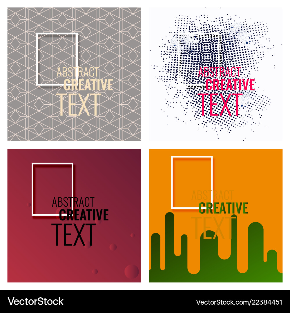 Modern abstract circle geometric design pattern Vector Image