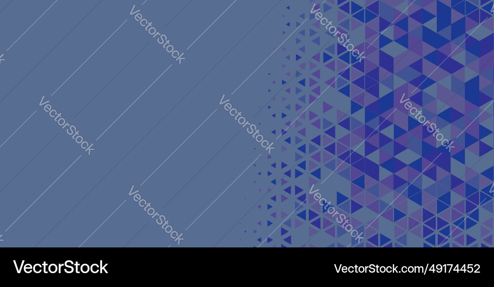 Abstract triangle colorful background Vector Image