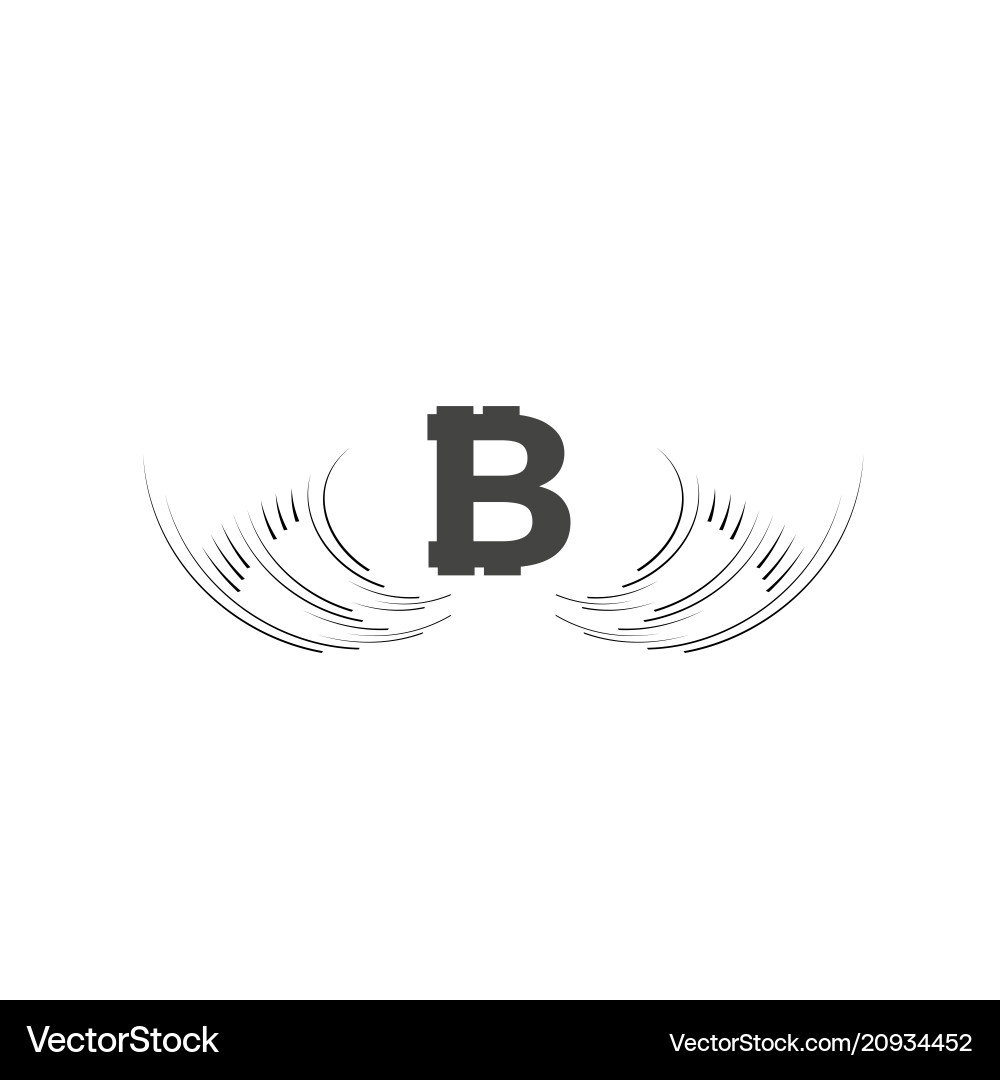 Bitcoin cripto currency blockchain flat Bitcoin cripto currency blockchain flat vector image