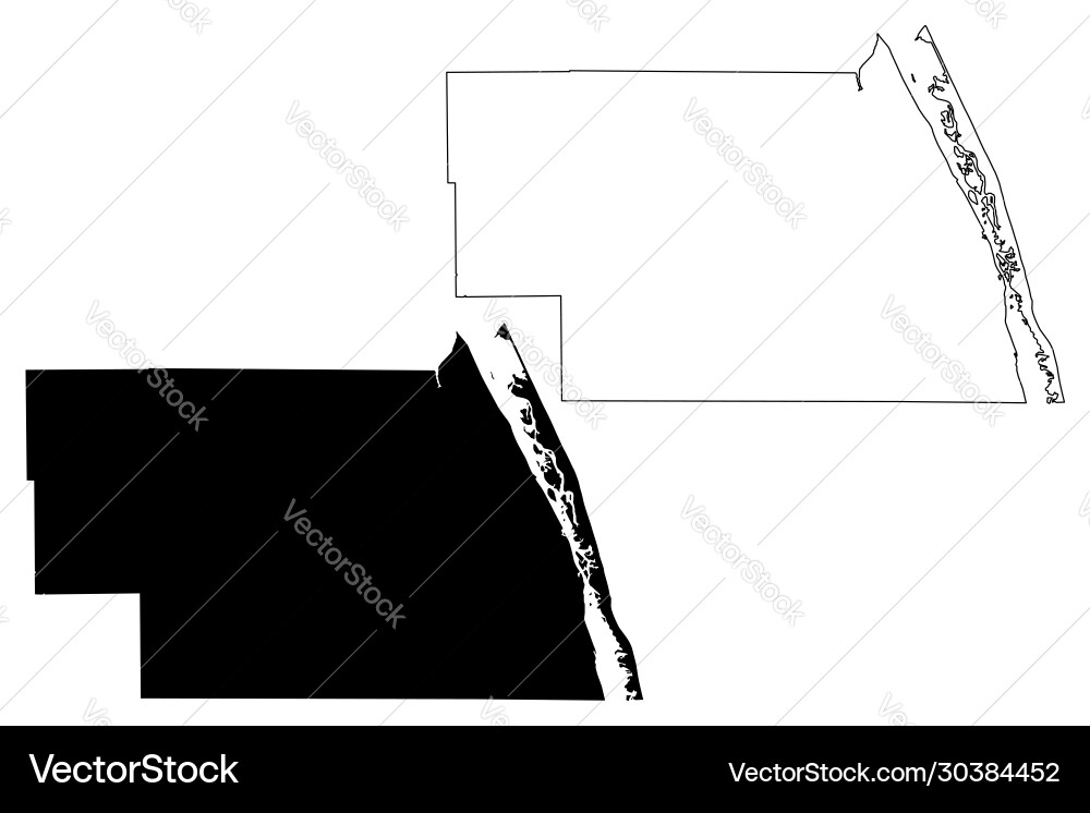 Indischer Fluss Grafschaft florida uns vereint Indischer Fluss Grafschaft florida uns vereint vektorbild