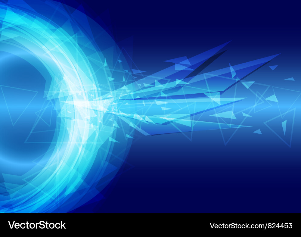 Abstract Explosion Background Vector Image