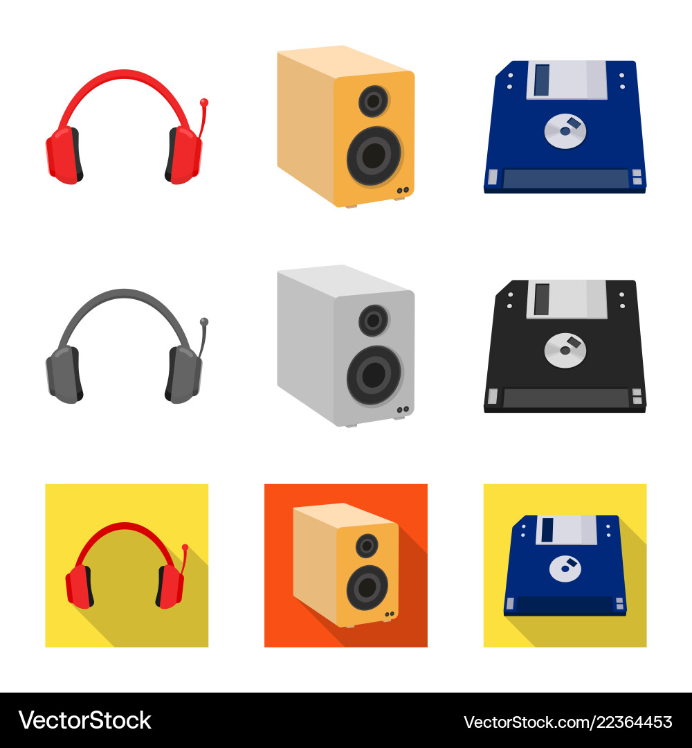 Design of laptop and device sign set Design of laptop and device sign set vector image