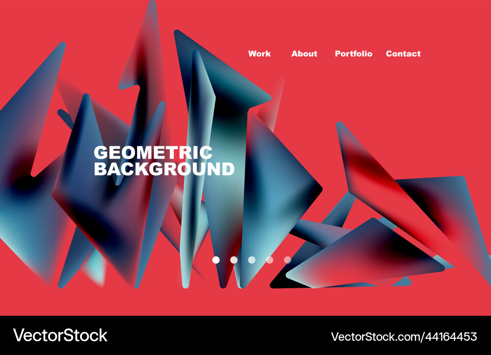 Shards shape composition abstract background web Shards shape composition abstract background web Vector Image