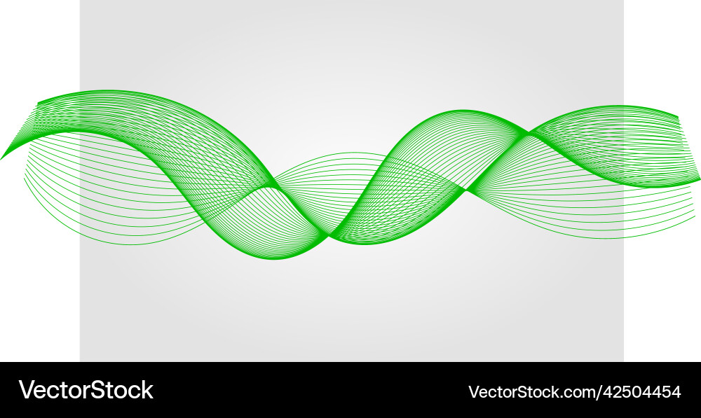 Abstract wave element for design digital vector image