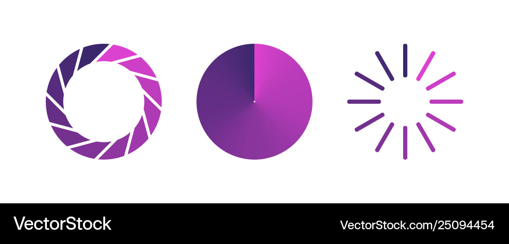 Isolated loading icon vector image