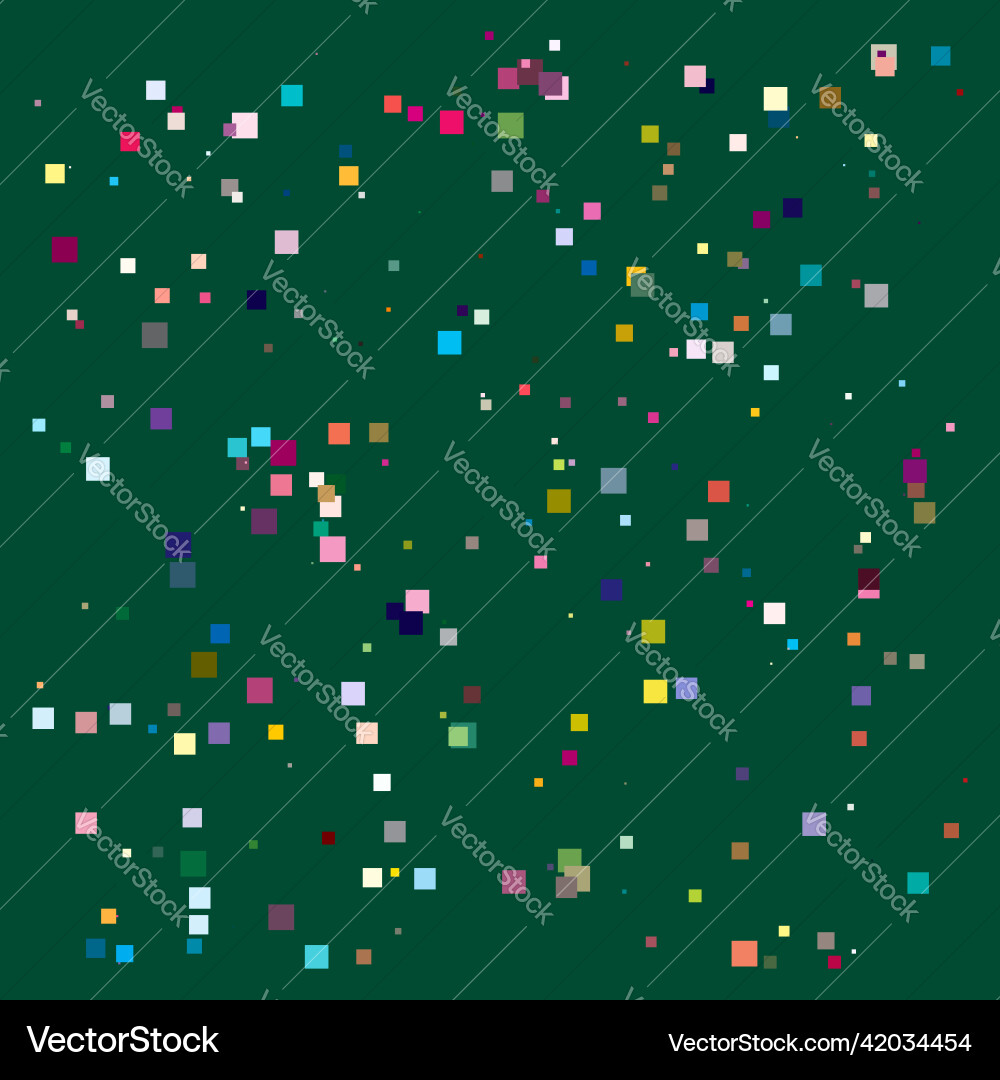 Random scattered squares pattern texture element Random scattered squares pattern texture element vector image