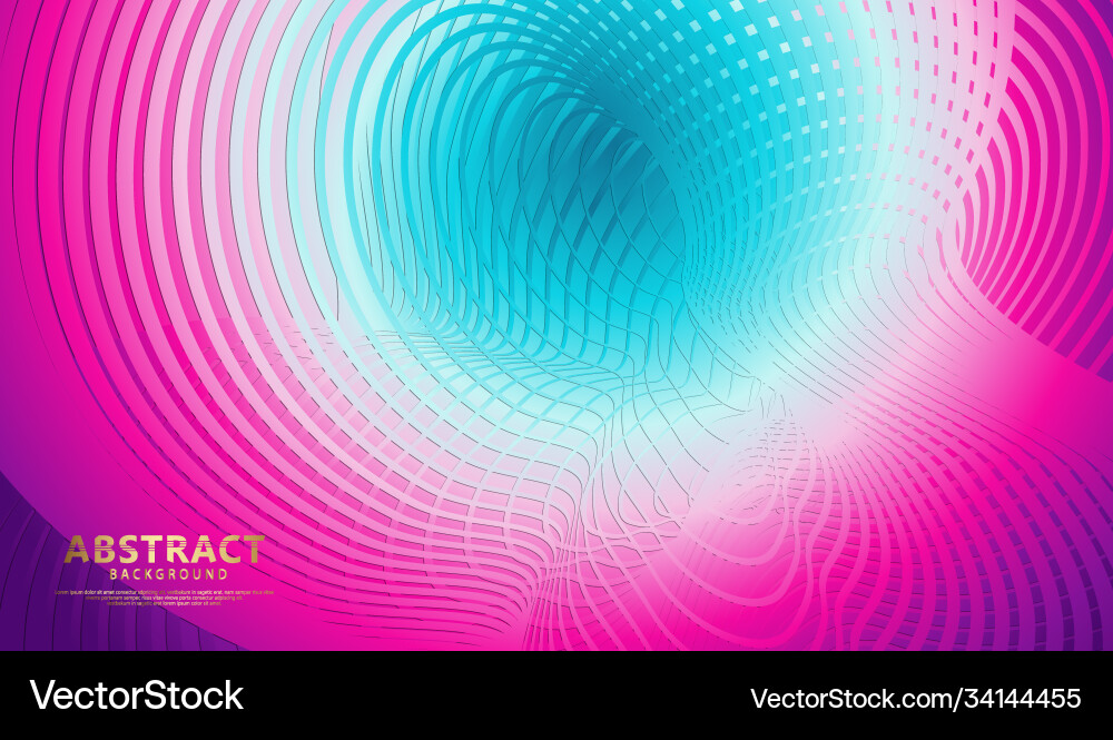 Abstract flow lines background with elegant Vector Image