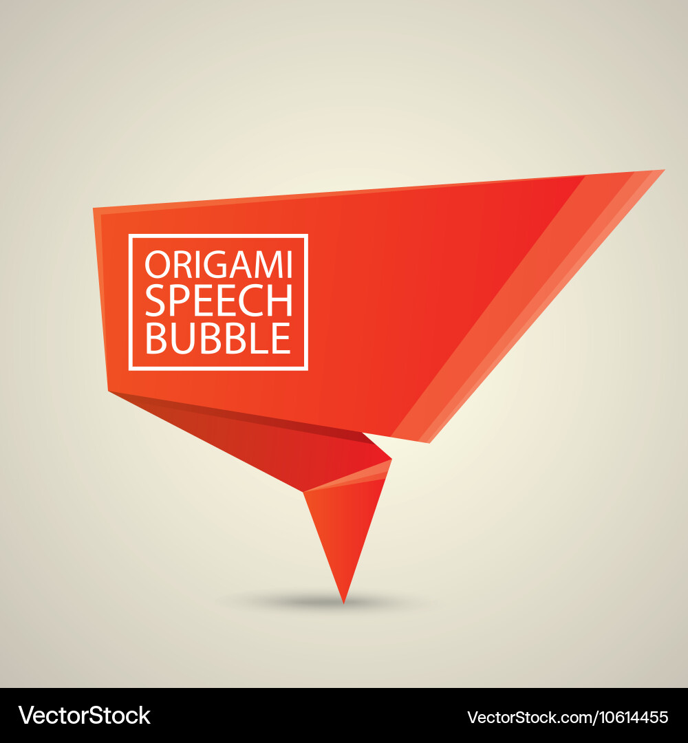 Abstract glossy red speech bubble – Royalty-Free Vector | VectorStock