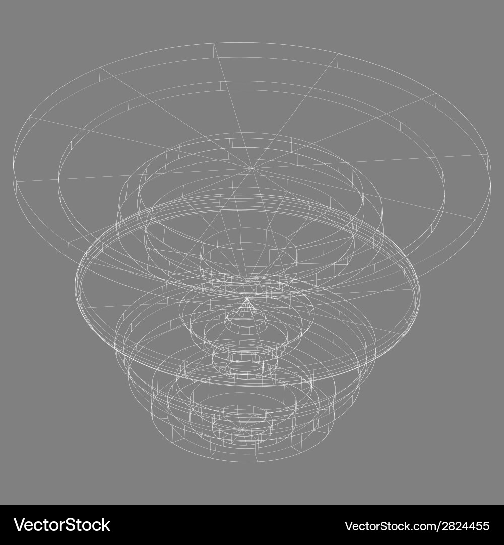 Conceptual design template abstract background Vector Image