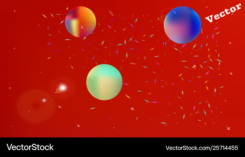 Useful abstract space fantasy net Vector Image