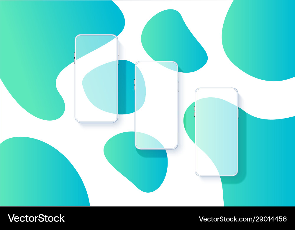 A conceptual mobile phone for user interface A conceptual mobile phone for user interface vector image