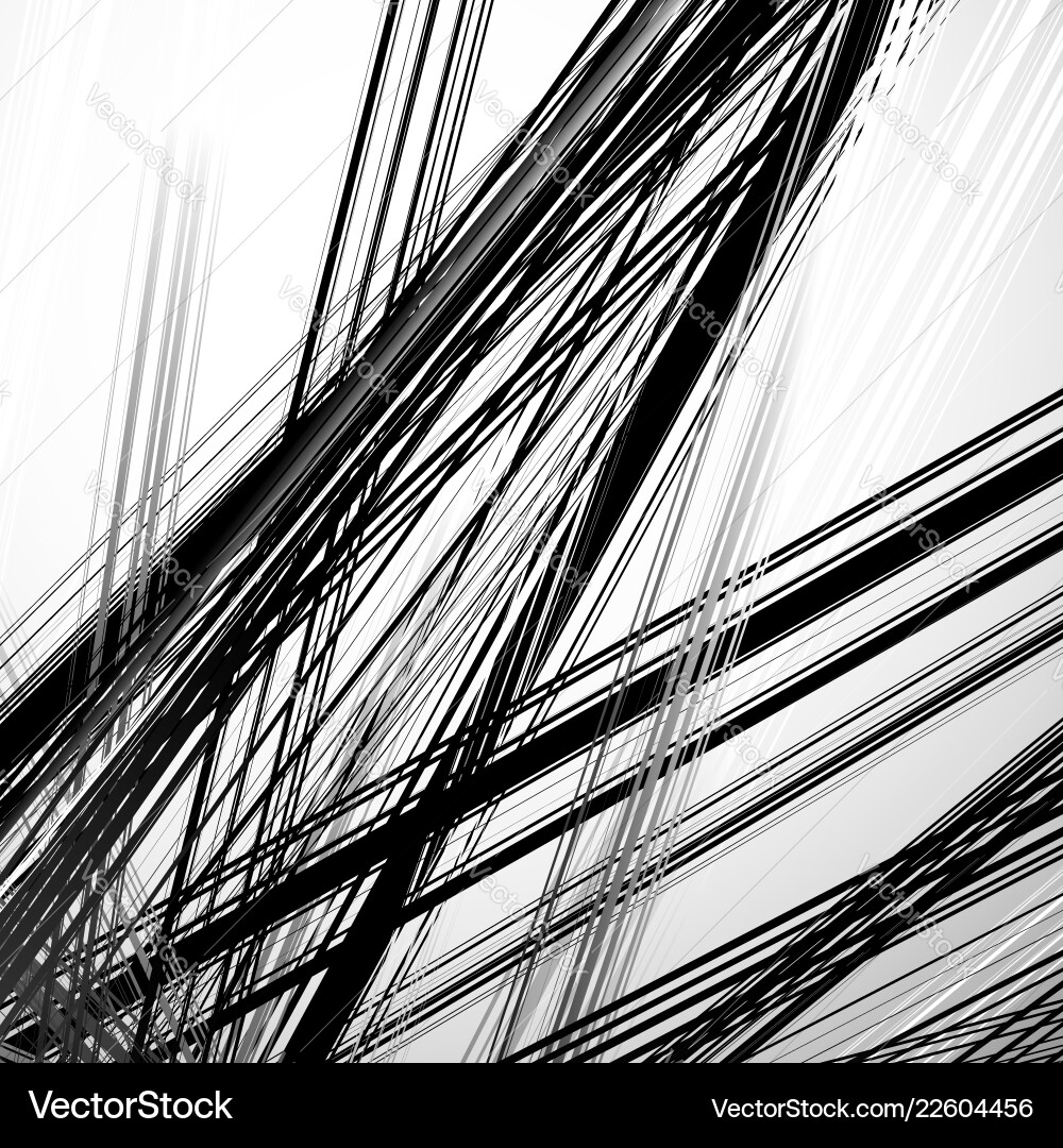 Abstract geometric with random chaotic elements Abstract geometric with random chaotic elements vector image