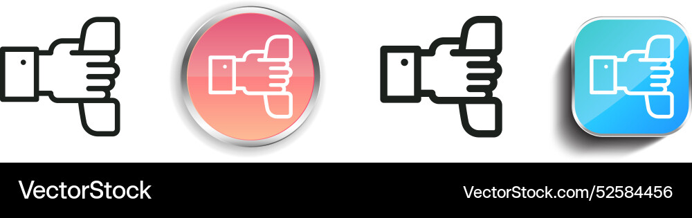 Call icon thin linear regular and button style Call icon thin linear regular and button style Vector Image