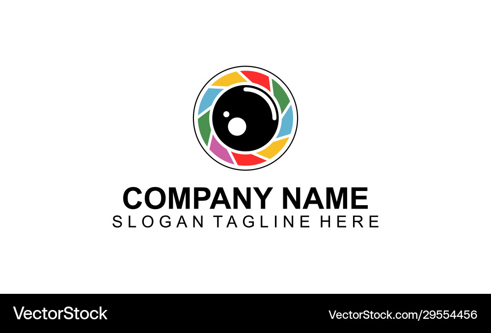 Kamera Logo Design Kamera Logo Design vektorbild